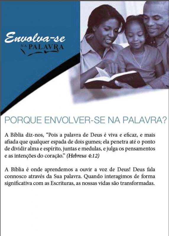 Envolva-se na Palavra 2013