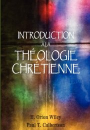 Cover - Introduction a la theologie chretienne