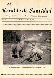 Portada: Un Colportor de la Agencia Bíblica en los Andes del Perú.