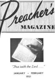 Title Page of Preacher's Magazine