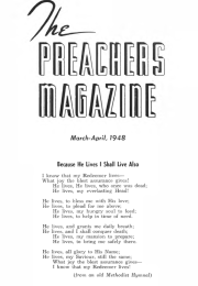 Title Page of Preacher's Magazine