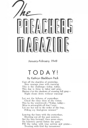 Title Page of Preacher's Magazine