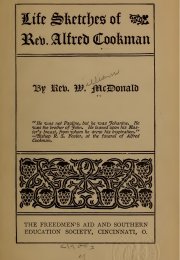 Image of Title Page - Life Sketches of Rev, Alfred Cookman