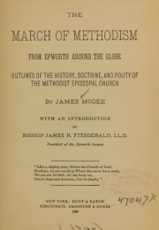 Title Page - The March of Methodism