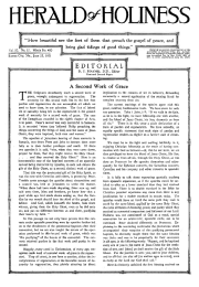 Title Page of Herald of Holiness - June 22, 1921