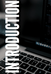 Introduction with a computer in the background