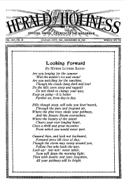 Front page of Herald of Holiness - December 30, 1925