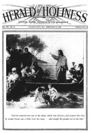 Front page of Herald of Holiness - February 24, 1926