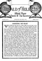 Front page of Herald of Holiness - June 11, 1930
