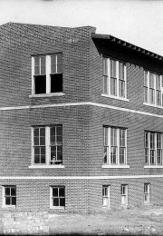 Oklahoma Holiness College Administration building under construction