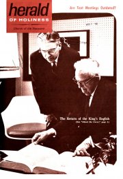 Herald of Holiness - August 3, 1966