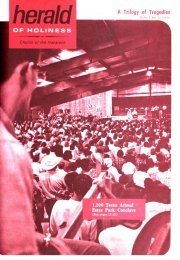 Herald of Holiness - September 14, 1966