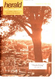 Herald of Holiness - November 23, 1966
