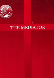 The Mediator - Volume VII, Issue 1 October  2009