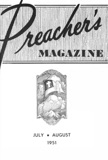 Title Page of Preacher's Magazine