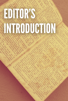 Editor's Introduction