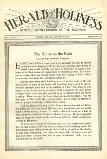 HERALD OF HOLINESS - January 19, 1935