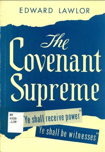 Image of Book Cover The Covenant Supreme