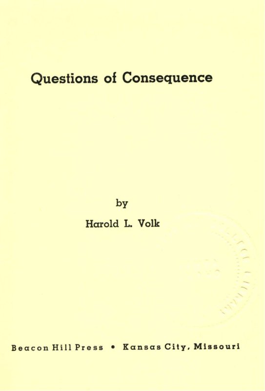 Title Page Image Questions of Consequence