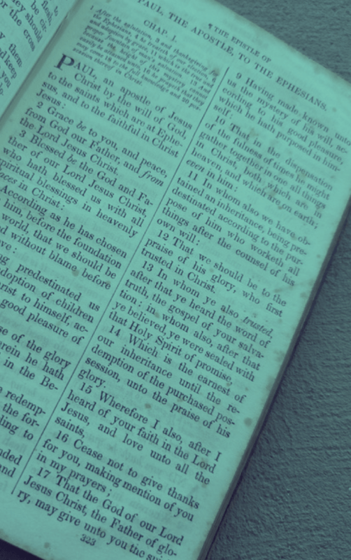 English Bible Ephesians 1 (Green)