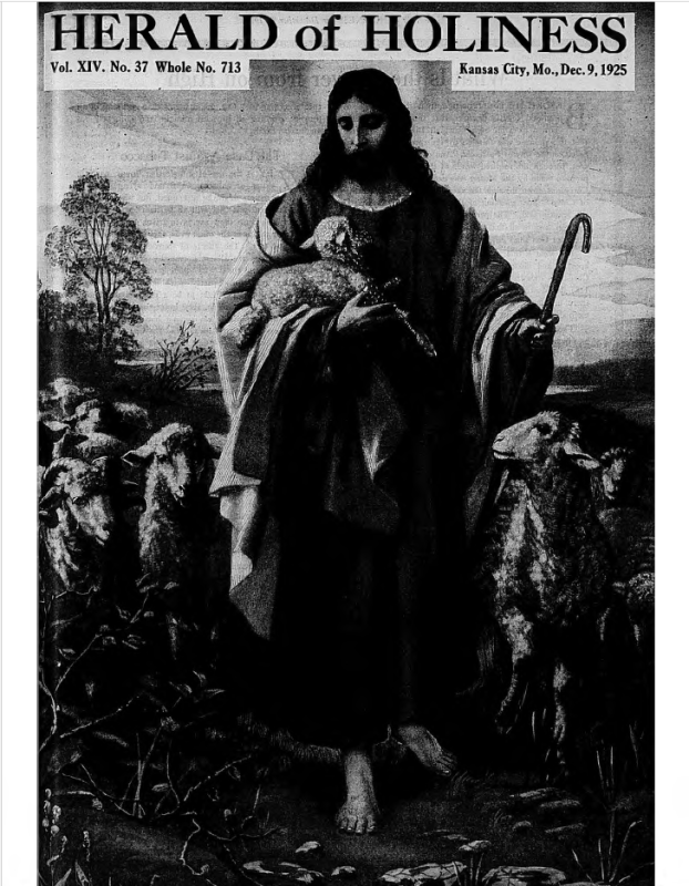 Front page of Herald of Holiness - December 9, 1925