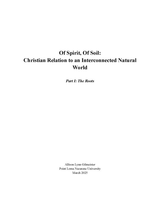 Allison Gilmeister Cover Page