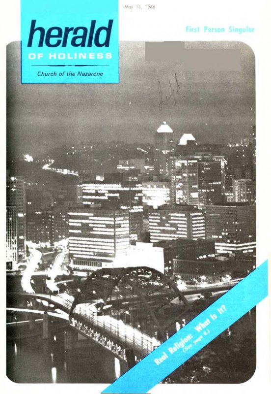 Herald of Holiness - May 18, 1966