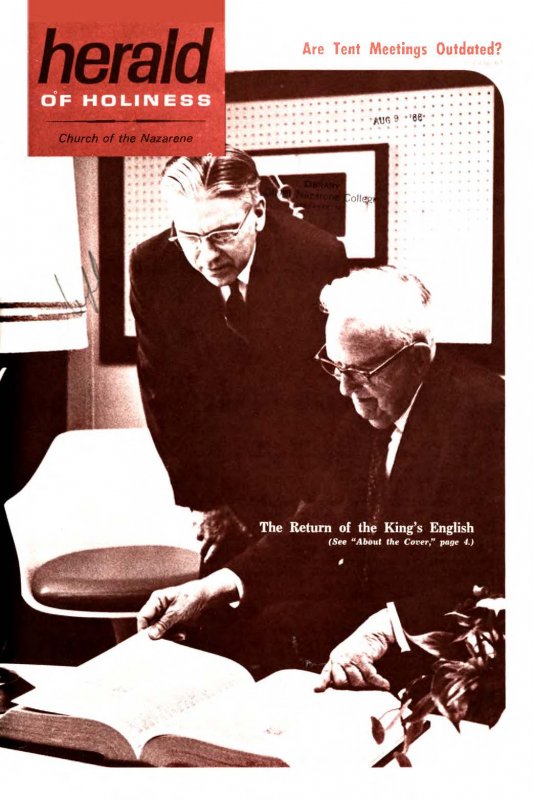 Herald of Holiness - August 3, 1966