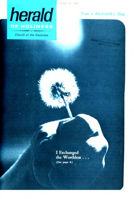Herald of Holiness - October 19, 1966