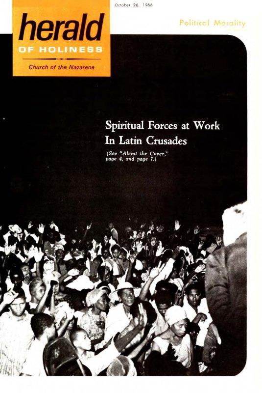 Herald of Holiness - October 26, 1966