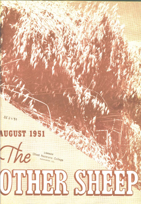 The Other Sheep, 1951, August, V. 38, No. 08