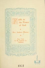 Faith in the Power of God