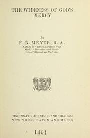 The Wideness of God's Mercy